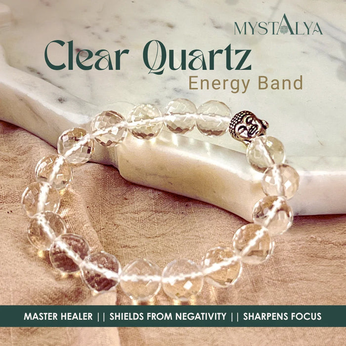 Clear Quartz Energy Band – For Energy Amplification & Clarity