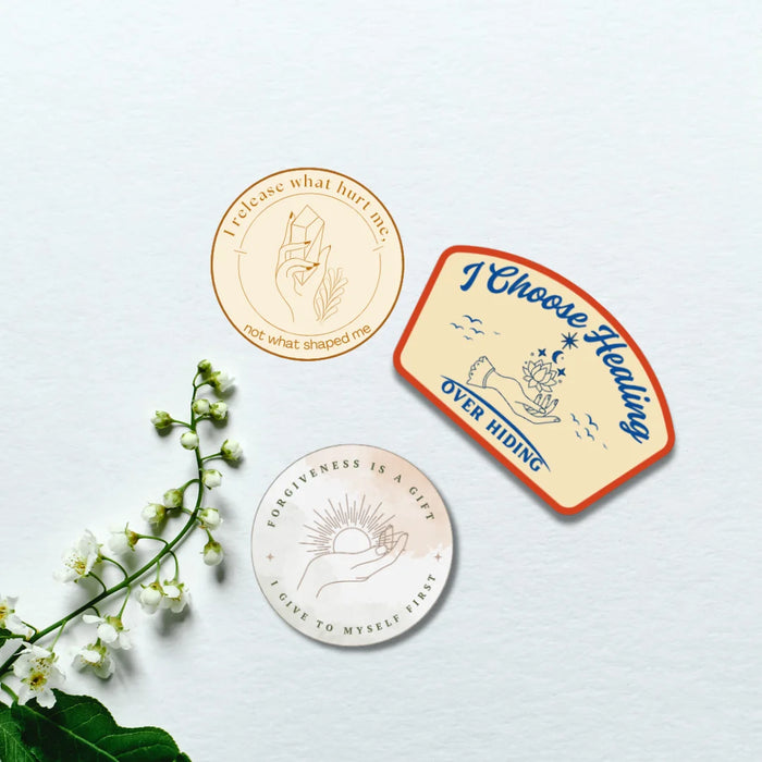 Freedom & Letting Go Affirmation Sticker Set