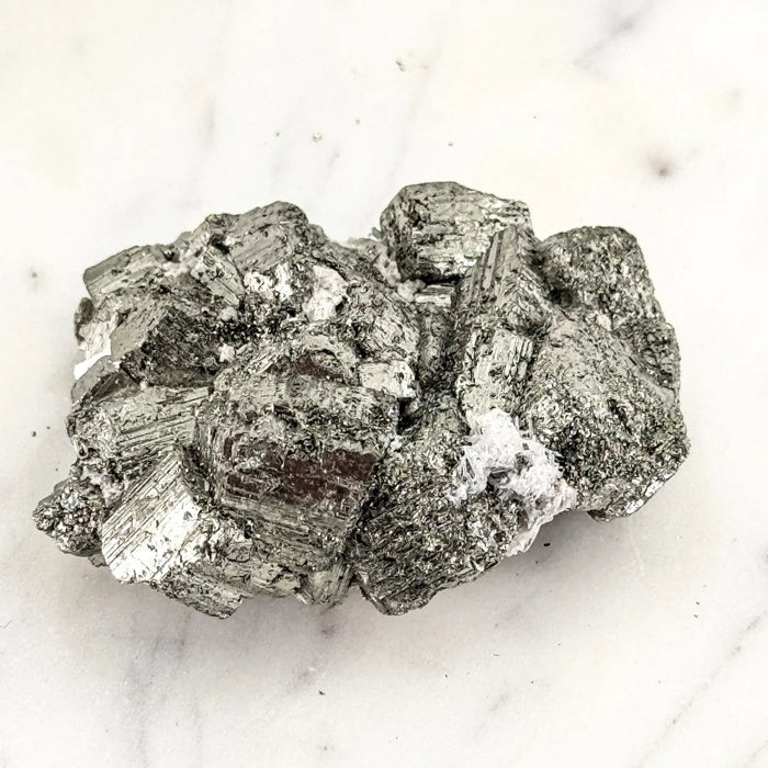 Small Pyrite Crystal Cluster – Abundance & Manifestation