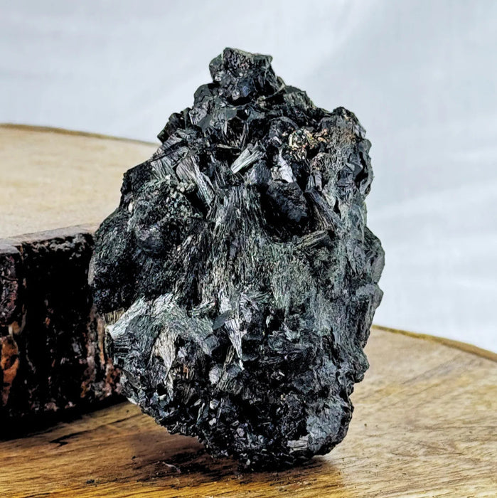 Black Tourmaline Cluster – Space Clearing & Grounding