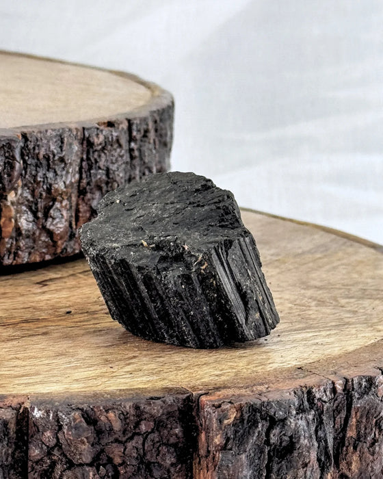 Raw Black Tourmaline Chunks – Strong Protection & Energy Shield