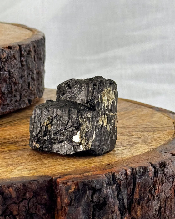 Raw Black Tourmaline Chunks – Strong Protection & Energy Shield