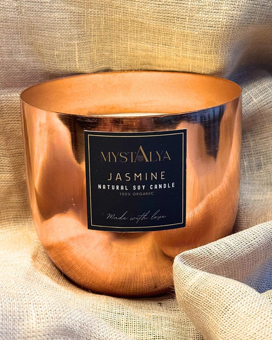 Jasmine Candle - For Stress Relief & Calm