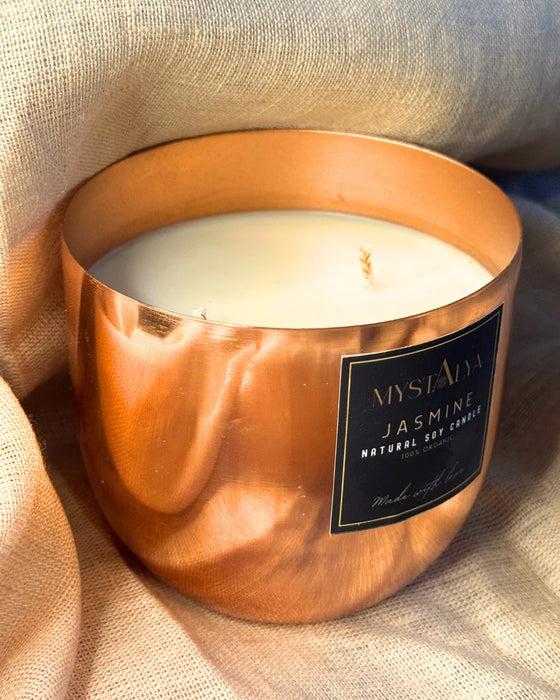 Jasmine Candle - For Stress Relief & Calm
