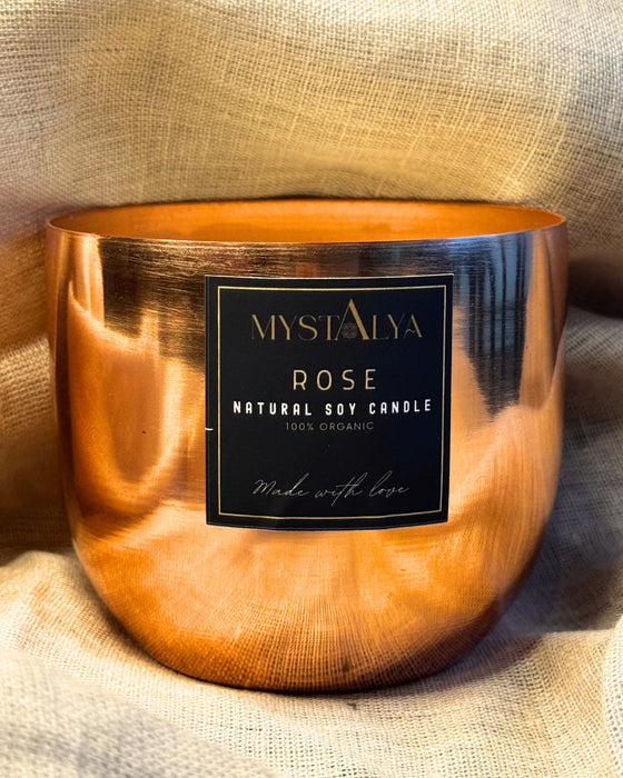 Rose Candle - For Emotional Healing