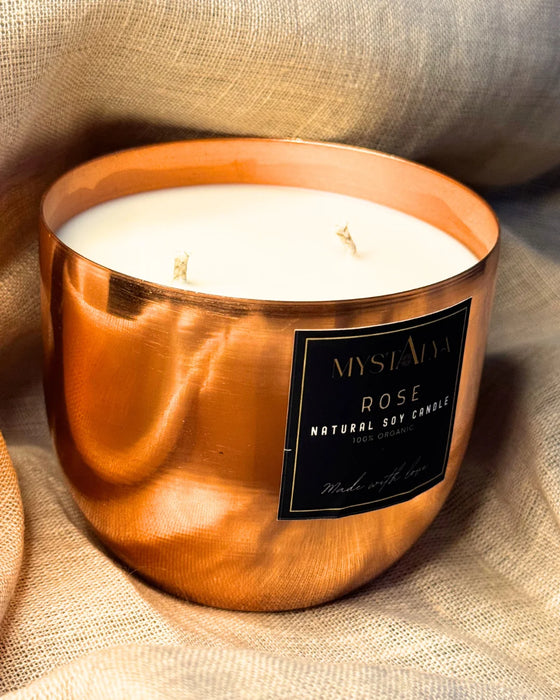Rose Candle - For Emotional Healing