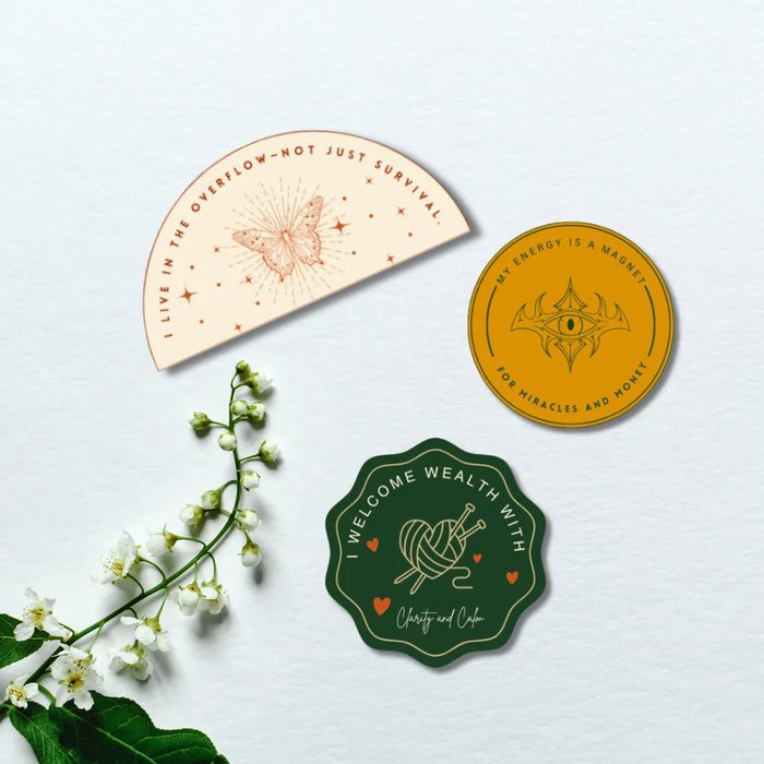 Peace & Calm Affirmation Sticker Set