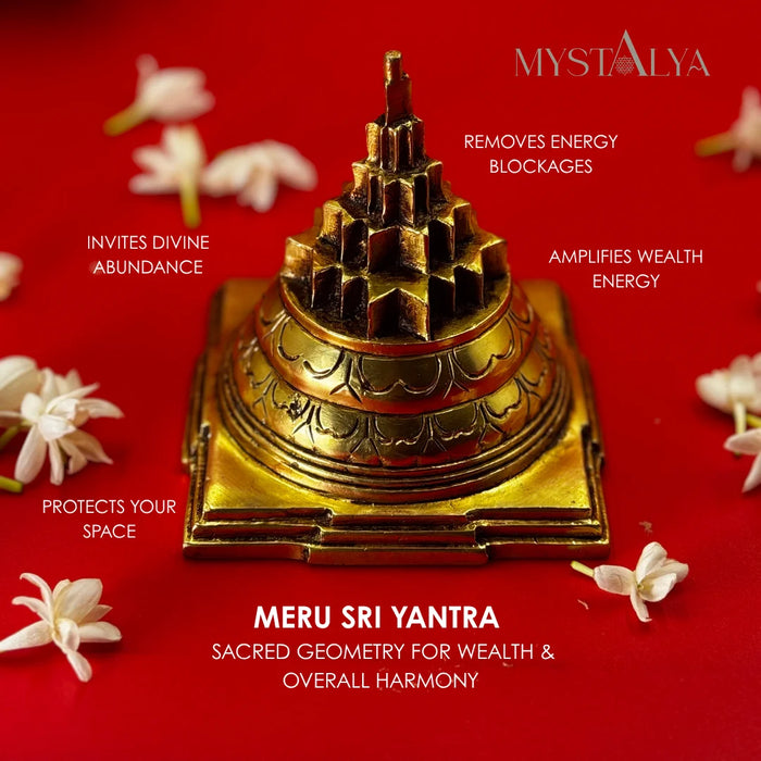 Meru Sri Yantra – Sacred Geometry for Wealth & Overall Harmony