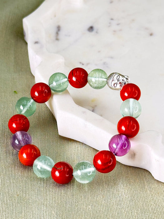 Carnelian + Fluorite – For Hormonal Imbalance