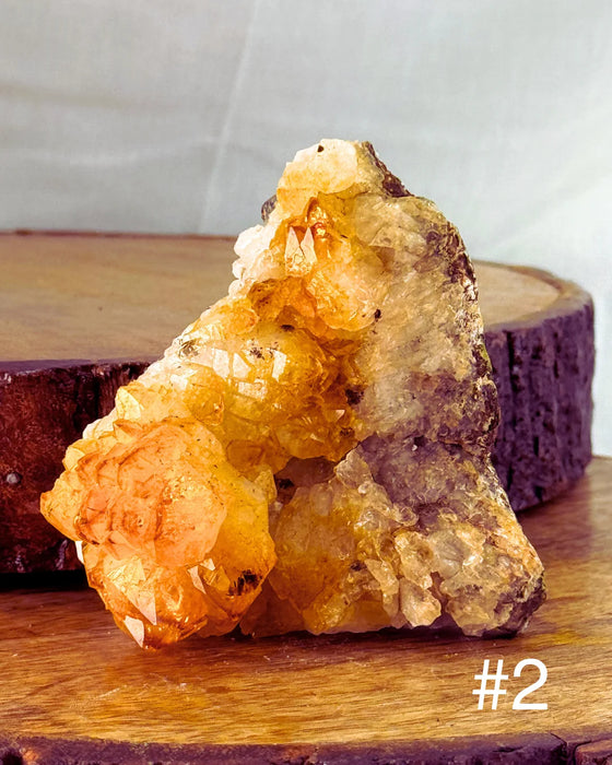 Citrine Crystal Cluster – Success, Prosperity & Joy