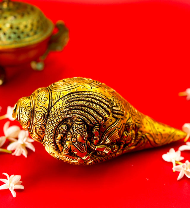 Shankh (Conch Shell) – Auspicious Beginnings & Positive Energy