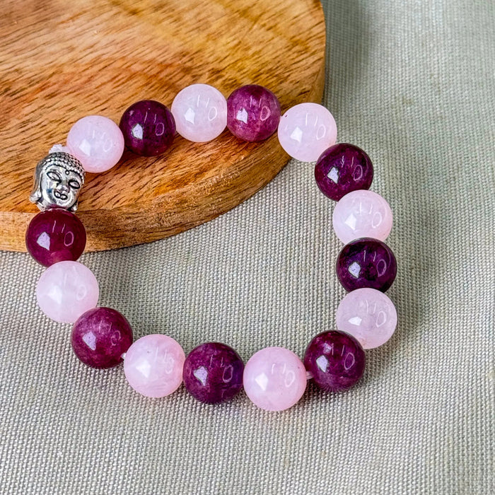 Pink Tourmaline + Rose Quartz – For Deep Love & Marital Bliss