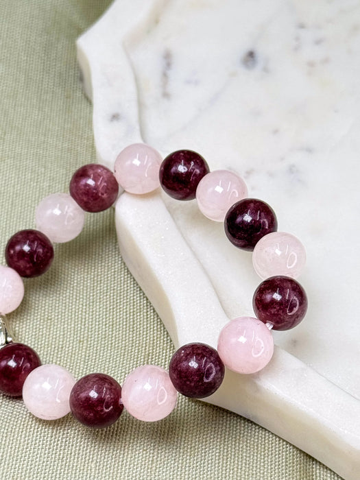 Pink Tourmaline + Rose Quartz – For Deep Love & Marital Bliss
