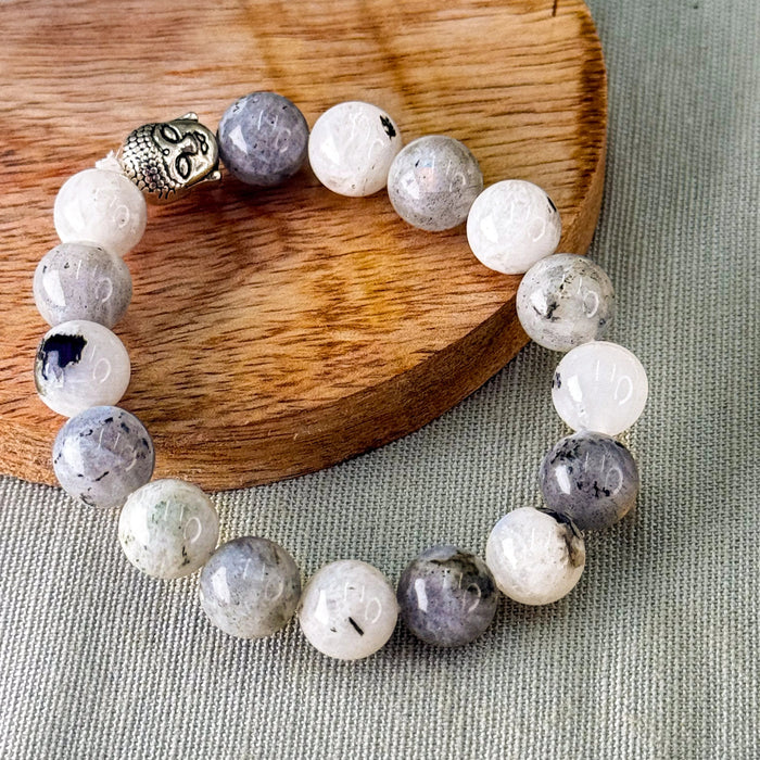 Rainbow Moonstone + Labradorite – For Sleep & Sweet Dreams
