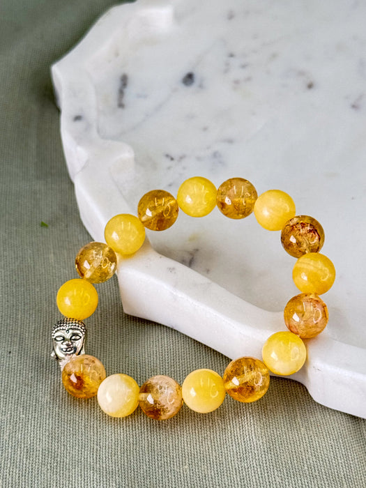 Yellow Calcite + Citrine – For Low Motivation and delays