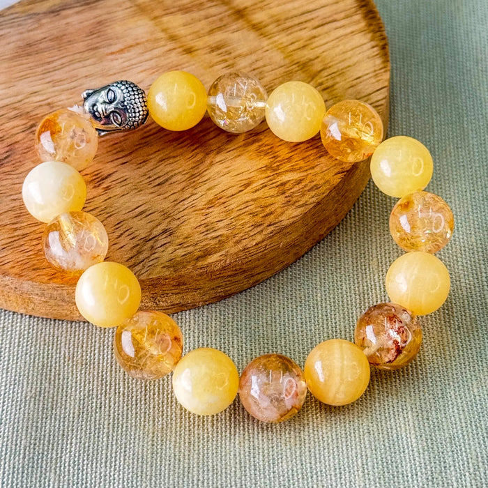Yellow Calcite + Citrine – For Low Motivation and delays