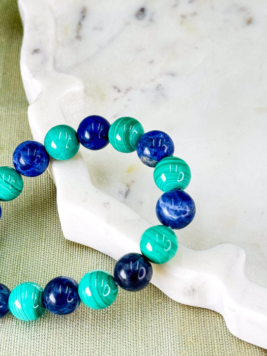 Malachite + Sodalite – For Confidence and will power