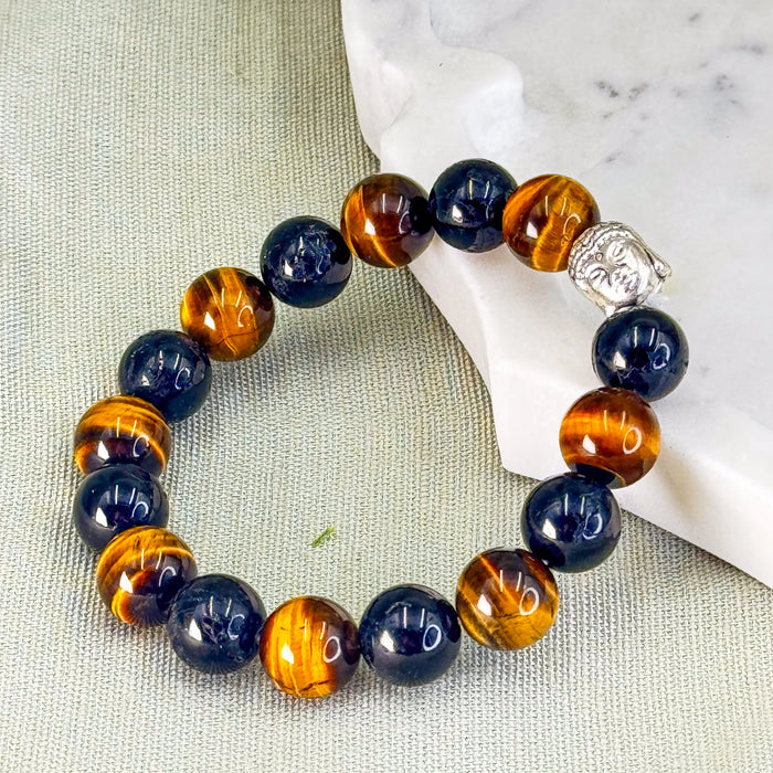 Black Tourmaline + Tiger’s Eye – For Fear Around wealth