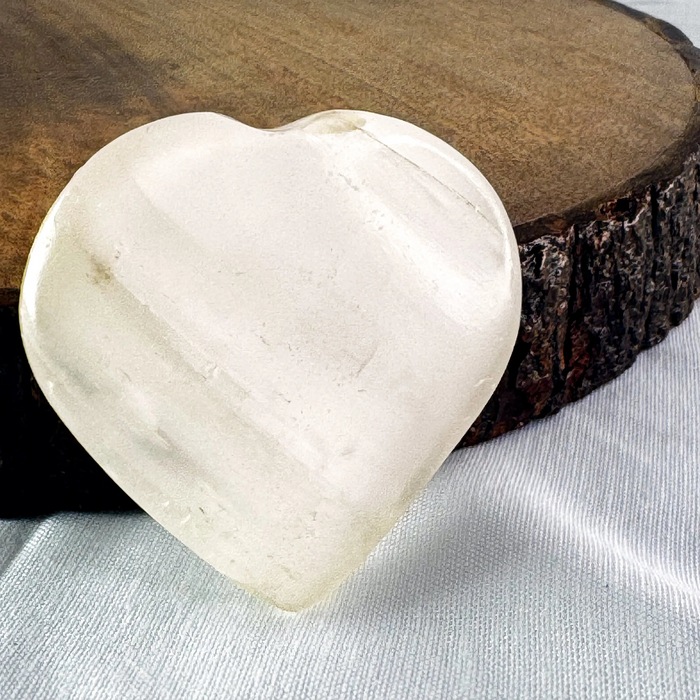 Selenite Heart of Light – For Peace, Purity & Energy Cleansing