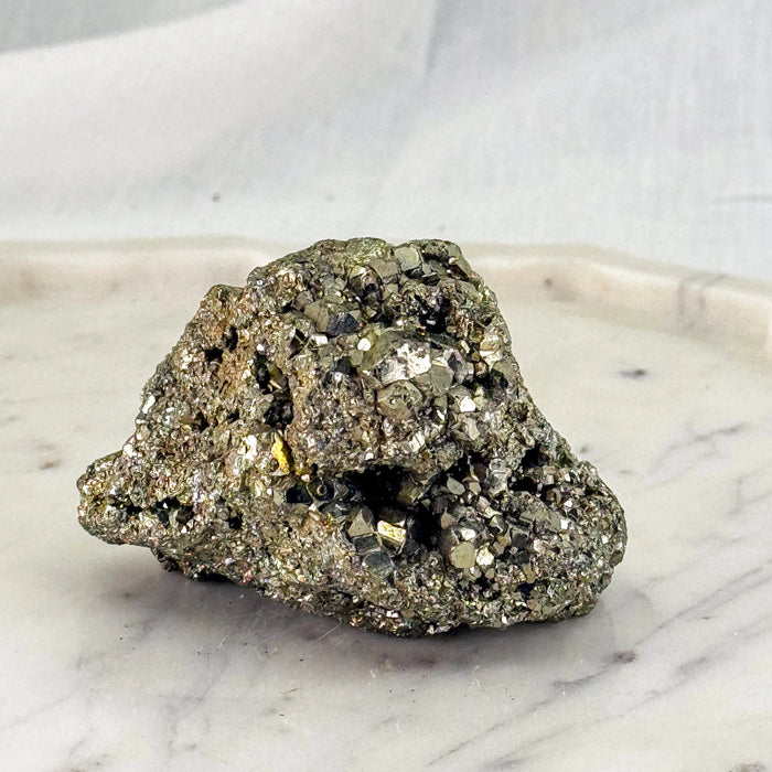 Large Pyrite Crystal Cluster – Wealth, Success & Confidence