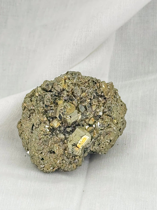 Large Pyrite Crystal Cluster – Wealth, Success & Confidence