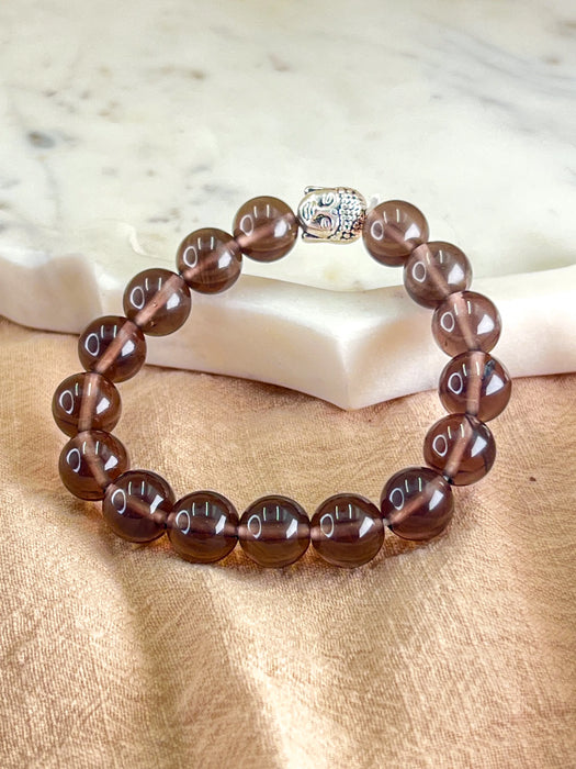 Smoky Quartz Energy Band – For Protection & Stability