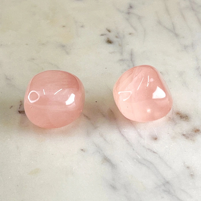 Rose Quartz Tumble – Healing Crystal for Self-Love & Compassion